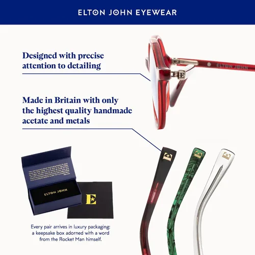 Miniatura 2 de Elton John Eyewear Glasses for Men & Women, Polarized Sunglasses - Sun Glasses with Polarized Lenses & 100% UV Protection