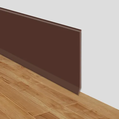 Miniatura 10 de LSGCQ Moldura flexible para zócalo de 4 pulgadas x 20 pies, base de pared de vinilo autoadhesivo para despegar y pegar, base de goma para moldura