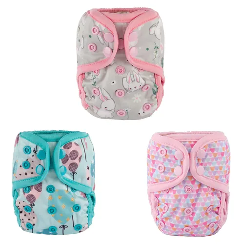 Miniatura 12 de Pañal para bebé recién nacido, 8lbs-10lbs (animal nativo americano)