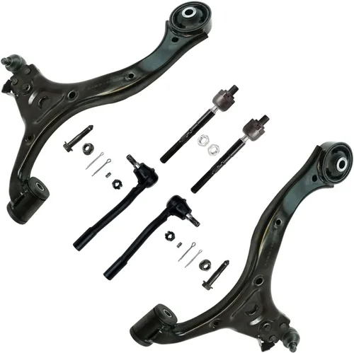 Miniatura 173 de Detroit Axle - Kit de brazos de control de extremo delantero 4WD para Ford 04-08 F-150, 06-08 Lincoln Mark LT, 4 extremos de barra de acoplamiento