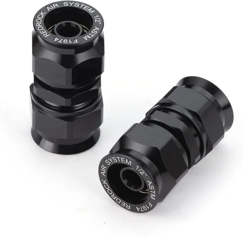 Miniatura 2 de 2 accesorios de tuberías rectas de 1/2 pulgada para sistema de aire de unión, a prueba de fugas para tubos de 1/2 pulgadas (0.630 in de diámetro)