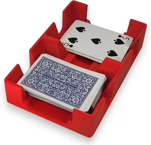 Miniatura 20 de Bandeja de plástico negro para cartas o carrito, no giratoria, fabricada en Estados Unidos