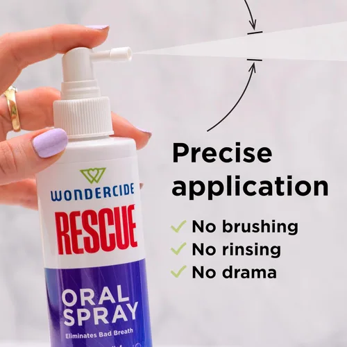 Miniatura 4 de Wondercide Rescue - Spray oral para perros y gatos – Refresca el aliento, calma las encías, cuidado dental diario sin alcohol con hipocloroso puro