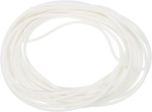 Miniatura 48 de uxcell Tira de sellado de espuma de silicona, 0.04 pulgadas de diámetro, 18.04 pies (18.04 pies), tira de goma redonda de goma sólida