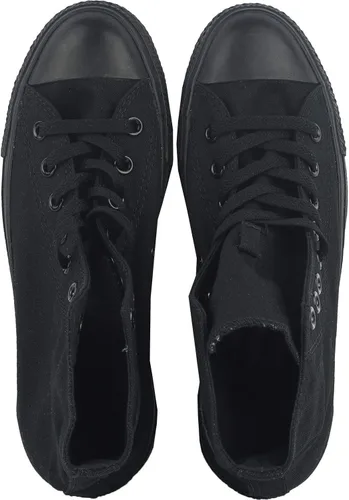 Miniatura 8 de Converse M9166 Chuck Taylor All Star Unisex Ox Low Top Negro Zapatillas, Negro