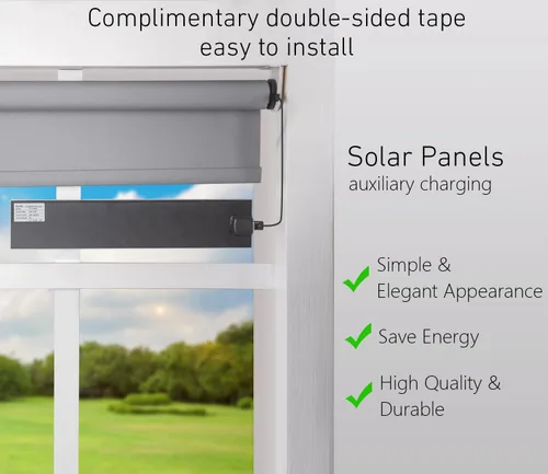 Miniatura 3 de Paneles solares pequeños - Panel solar de 5 V/5 W, cargador USB integrado de estabilización de voltaje para persianas motorizadas, ventanas, timbre