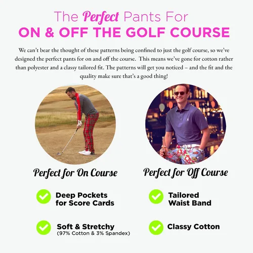 Miniatura 7 de Royal & Awesome - Pantalones de golf para hombre