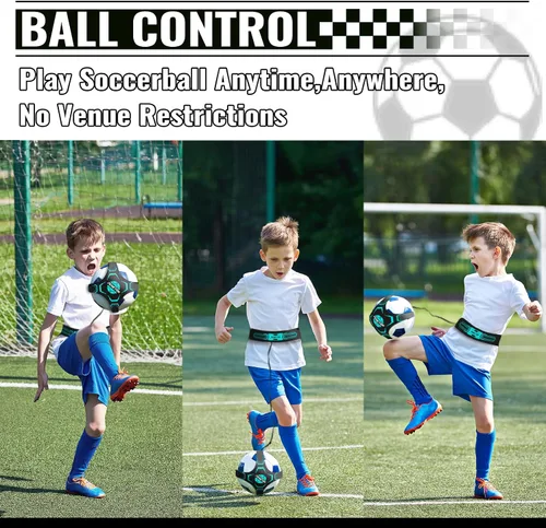 Miniatura 7 de Soccer Training Equipment,Soccer Training Mat Improve Strength,Agility and Coordination,Anti-Slip Silent Absorption Soccer Footwork Training