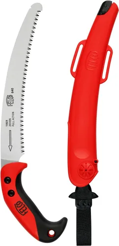 Miniatura 10 de Felco Sierra plegable (F 600) - Sierra de poda clásica de árboles con acción de tracción, color rojo