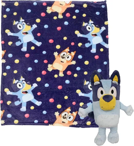 Miniatura 23 de Northwest Mickey Mouse Comic Pop Character Hugger Juego de Almohada y Manta Tipo Throw de Tacto Sedoso, 40" x 50