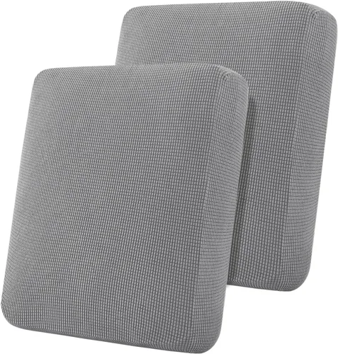 Flamingo P Fundas de cojín elásticas de 2 piezas para sofá, fundas de cojín individuales elásticas para sofá, fundas de sofá seccionales con tela
