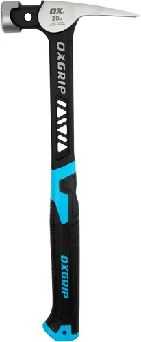 Miniatura 15 de OX Pro Ultrastrike Martillo de trineo de 3 lb con amortiguación de vibraciones, cuello puenteado y empuñadura ergonómica antideslizante