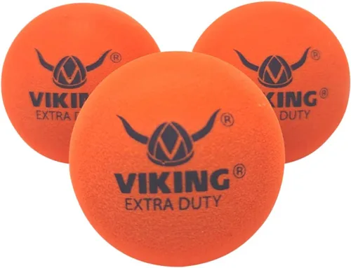 Miniatura 3 de Viking Sports Extra Duty - Pelota de tenis con plataforma, color naranja (manga de 3)