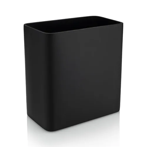 Miniatura 10 de Essentra Home Papelera rectangular de mármol para oficina en casa, dormitorio, baño, cocina, 2.4 galones, capacidad de 9 litros, cabe en espacios