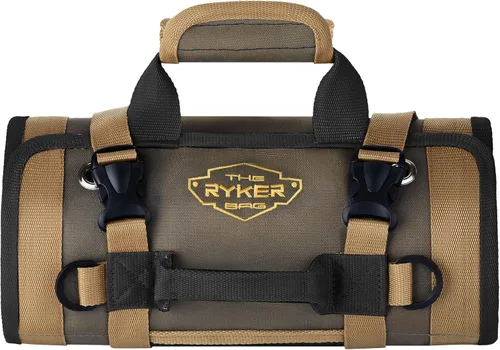 Miniatura 4 de Organizador de bolsa de herramientas enrollable The Ryker para regalos para papá. Organizador de bolsa de herramientas resistente para motocicleta.