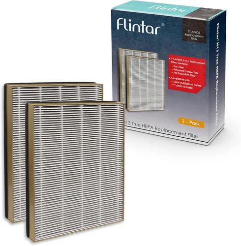 Miniatura 4 de Filtro de repuesto TT-AP002, compatible con purificador de aire Tao Tronics TT-AP002 y purificador de aire VAVA VA-EE008, 1 paquete