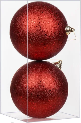 Miniatura 33 de Esferas de adorno de Navidad de 4.7 pulgadas, decoraciones de Navidad grandes, árbol de Navidad, inastillables, grandes, negras, con lazo