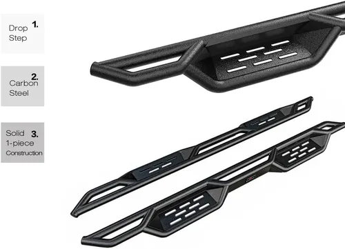 Miniatura 3 de HD Ridez Estribos de estilo desplegable compatibles con Jeep Wrangler JL 2018-2026 de 4 puertas (incluye 21-26 4xe)