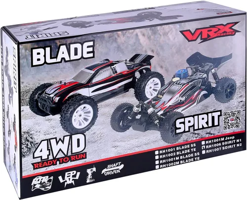 Miniatura 8 de ZOSTER RC Nitro Off-Road Vehículo VRX RH1006 1:10 4WD 2.4G RC Accionado por aceite RTR Versión de alta velocidad Carreras Modelo de camión