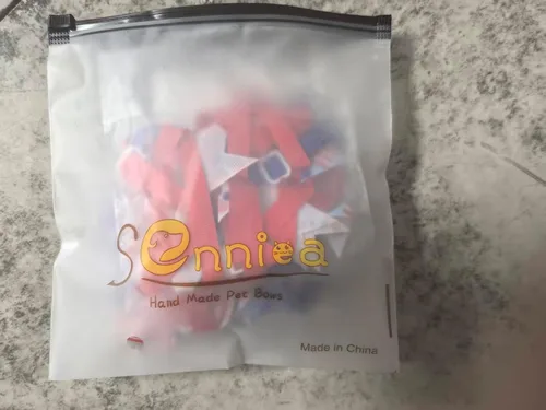 Miniatura 7 de 24 corbatines para perro del 4 de julio, pajarita para mascotas del Día de la Independencia, collar de rayas de estrellas ajustable, pajarita