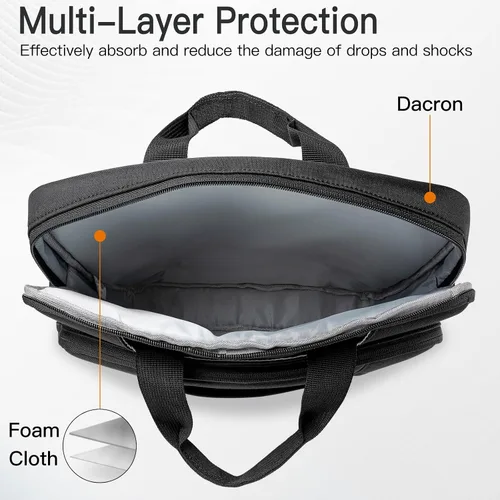 Miniatura 5 de JETech Funda para laptop de 13, 13.3 y 14 pulgadas, funda impermeable para computadora compatible con MacBook Neo (A18 Pro), MacBook Air/Pro 13/14