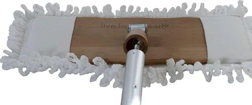 Miniatura 11 de Harper Live.Love.Clean. Trapeador de Polvo de Bambú 2 en 1 de Superficie Lisa Húmedo/Seco con (2) Almohadillas Envolventes Lavables para Limpiar