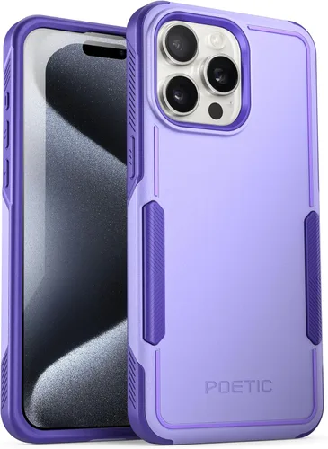 Miniatura 10 de Poetic Neon - Funda para iPhone 14 Pro Max, resistente de doble capa, delgada, a prueba de golpes, compatible con carga inalámbrica, antideslizante