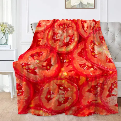 Miniatura 15 de Manta de frijoles horneados 3D para niñas, niños, suave y acogedora manta de vellón divertida para cama, sofá, sillas, para todas las estaciones
