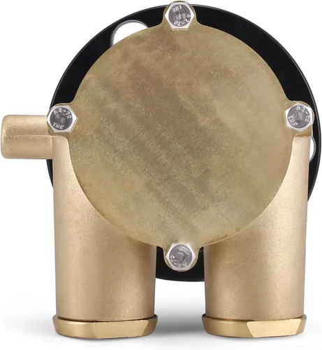 Miniatura 4 de Bomba de agua montada cigüeñal 857451 856513 841640 F6B-9 para 1979-1993 Volvo Penta OMC V8 Johnson 10-24930-01 10248051 102494601 Marine Sherwood