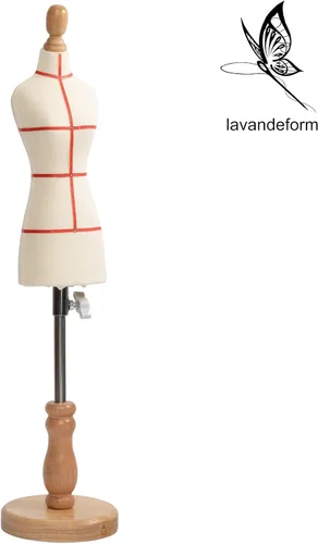 Miniatura 2 de Maniquí de forma de vestido femenino