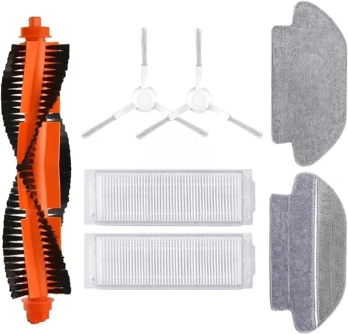 Miniatura 14 de McbeAn Compatible con Xiaomi Robot Aspiradora S10 Accesorios Aspiradora Piezas de Repuesto Repuesto Cepillo Principal Filtro Hepa Trapeador Paño