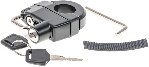 Asegura el casco de la motocicleta del casco de la cerradura antirrobo de seguridad del casco a prueba de manipulaciones para la motocicleta Scooter