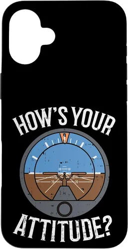 Miniatura 23 de Hows Your Attitude Funny Altitude Aviation Humor Pilot Gift Case for iPhone 17