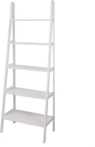 Miniatura 11 de Estantería con forma de escalera y 5 estantes Casual Home, Madera, Espresso