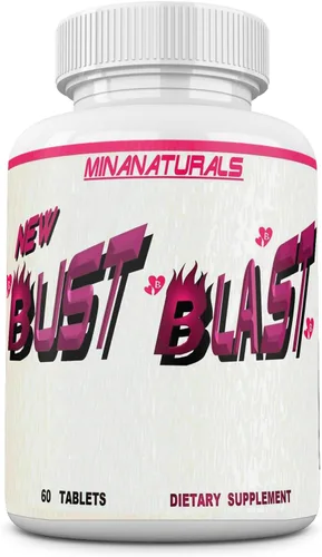 Busto Blast Cargado Aumentar El Tamaño De Los Senos Rápido. Aumento De Senos Femeninos - Pechos Más Grandes Y Pastillas Para El Trasero. 60 Tabletas
