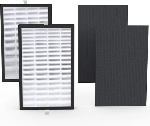 Juego de 2 filtros HEPA A2 H13 de repuesto, apto para purificadores de aire Filtrete 3M-A2 modelos FAP-C02-A2, FAP-C03-A2, FAP-T03-A2, FAP-SC02L,