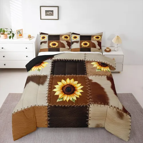 Miniatura 41 de Erosebridal - Juego de ropa de cama estilo tribal bohemio azteca, edredón con estampado étnico blanco y negro, bohemio, tamaño King, juego de Multi