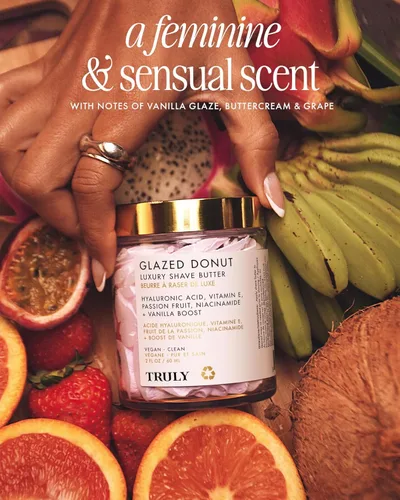 Miniatura 3 de Truly Crema de afeitar de lujo Fórmula de afeitado ultrahidratante para una piel suave y sedosa