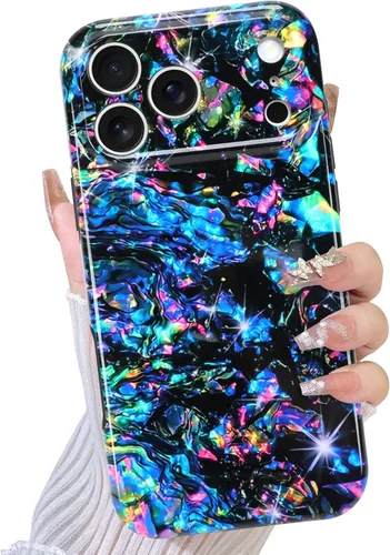 Miniatura 24 de TEAUGHT Compatible con iPhone 11 Funda con patrón lindo estampado de leopardo negro guepardo + protector de pantalla a prueba de golpes, funda