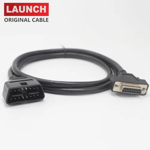 Miniatura 7 de LAUNCH Cable principal original para LAUNCH CRP123, CRP129, Creader VII+, Creader VIII OBD2 OBD-II, cable de reemplazo para escáner de diagnóstico