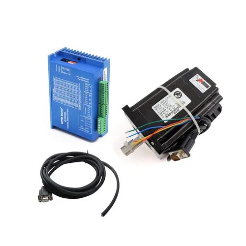 RATTMMOTOR 8Nm Nema34 Motor paso a paso de bucle cerrado 8N.m 3.386x3.386x4.646 in 6A, híbrido 2-fase 2HSS86 Kit de controlador de controlador de