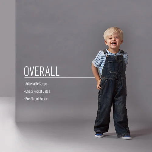 Miniatura 5 de Wrangler Authentics Total de mezclilla clásica para niños, Oro