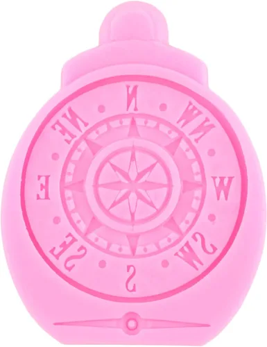 Miniatura 6 de Molde de silicona con temática pirata, moldes para fondant, brújula de chocolate, monedas del tesoro, molde de caramelo para cupcakes, decoración
