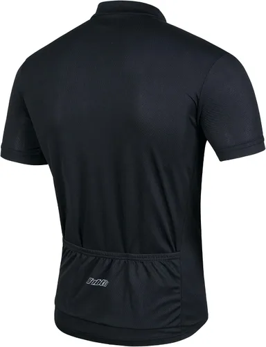 Miniatura 2 de bpbtti - Camiseta de ciclismo de manga corta para hombre, camiseta de ciclismo MTB con media cremallera frontal y 3 bolsillos posteriores