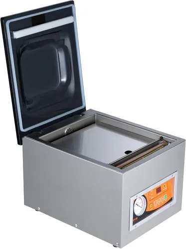 Miniatura 12 de VEVOR Sellador al vacío de cámara, potencia de sellado de 260 W, máquina de envasado al vacío para alimentos húmedos, carnes, adobos y más