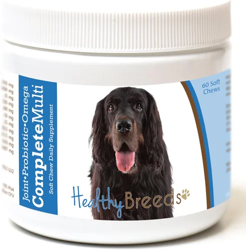 Miniatura 303 de Healthy Breeds Pug todo en uno multivitamínico suave masticable 60