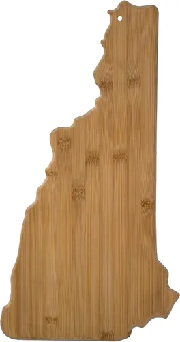 Miniatura 47 de Tabla para cortar y servir modelo Alabama de Totally Bamboo, de bambú 100%, para cocina y entretenimiento, Alabama, Marrón