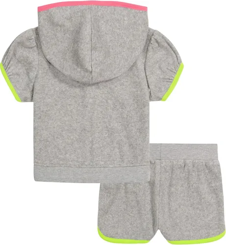 Miniatura 2 de Juicy Couture Conjunto de 2 piezas con capucha de rizo para niÃ±os