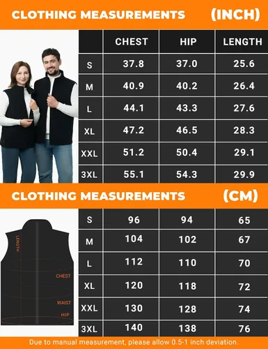 Miniatura 7 de Heated Vest, Heated Jacket, Heated Vest for Men and Heated Vest Women (Battery Included)