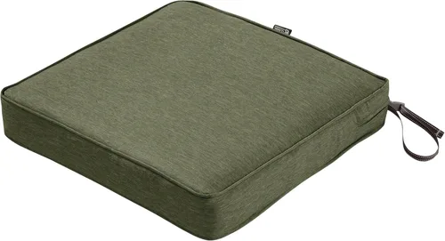 Miniatura 13 de Classic Accessories Montlake - Cojín cuadrado resistente al agua de 19 x 19 x 3 pulgadas, para asiento de exterior, cojín para silla de muebles